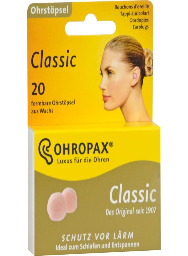 OHROPAX Classic Ear Plugs Pack of 20 - Image 3
